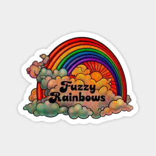 Fuzzy Rainbows Magnet