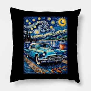 Thunderbird in starry night Pillow