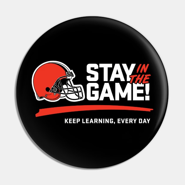 Cleveland Browns/Pittsburgh Steelers Pin by Aldrvnd