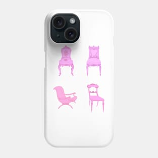 Coquette Chairs Pink Set Phone Case