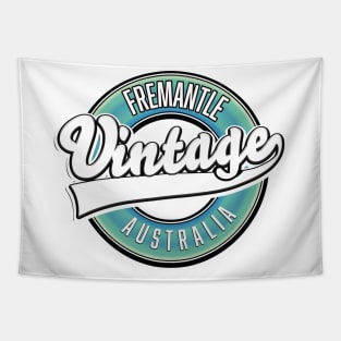 Fremantle australia vintage style logo Tapestry