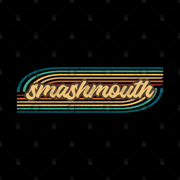 smashmouth retro stripes by paintallday