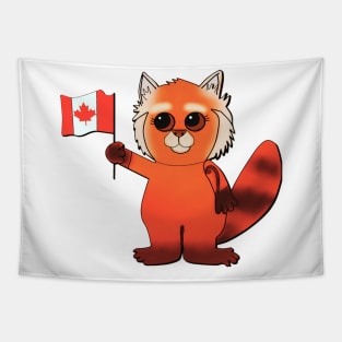 Toronto Red Panda Tapestry