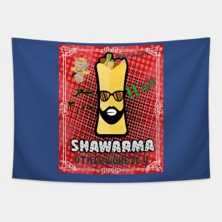 Shawarma hipster Tapestry