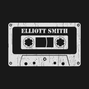 Elliott Smith - Vintage Cassette White T-Shirt