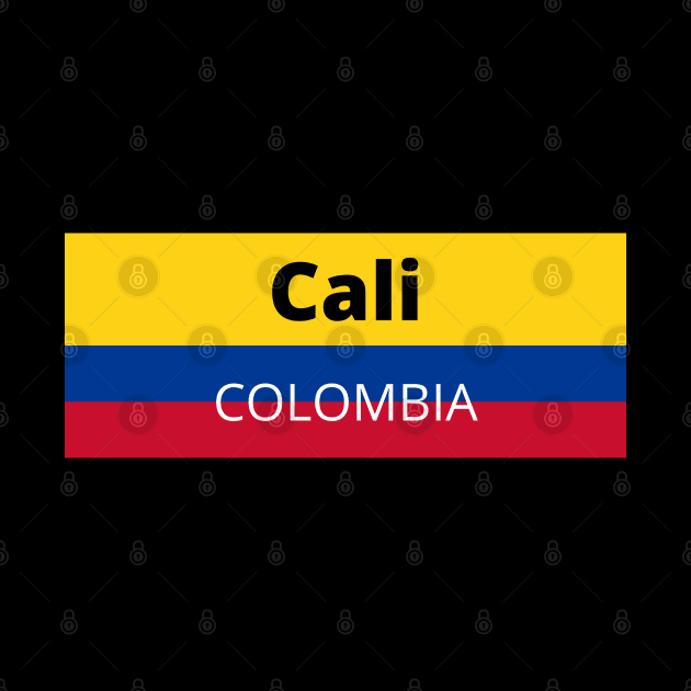 Cali City in Colombian Flag by aybe7elf