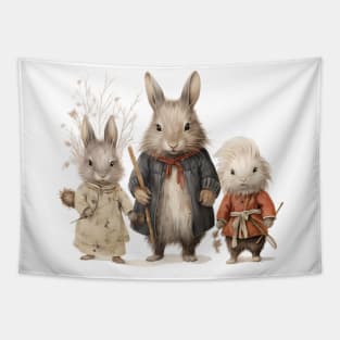 Calico Critter Friends Tapestry