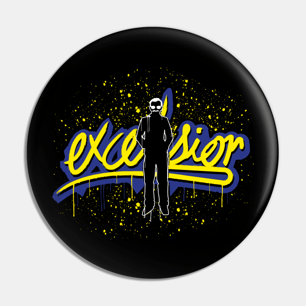 Excelsior Pin by RetroReview