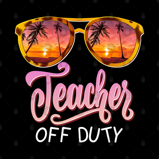 teacher off duty sunglasses beach sunset summer vintage by Marcekdesign