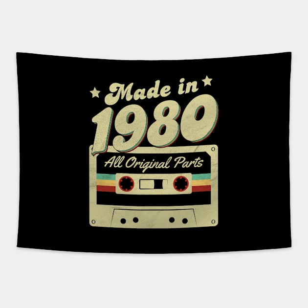 Made in 1980 Tapestry by Cooldruck