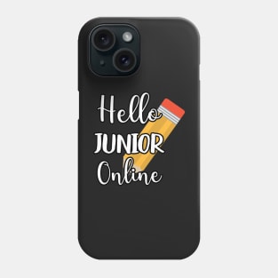 Online Hello Grade Virtual Back to School 2020 - Hello Junior Online Phone Case