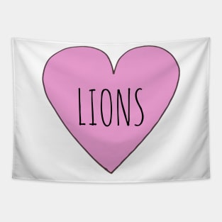 Love Lions Tapestry