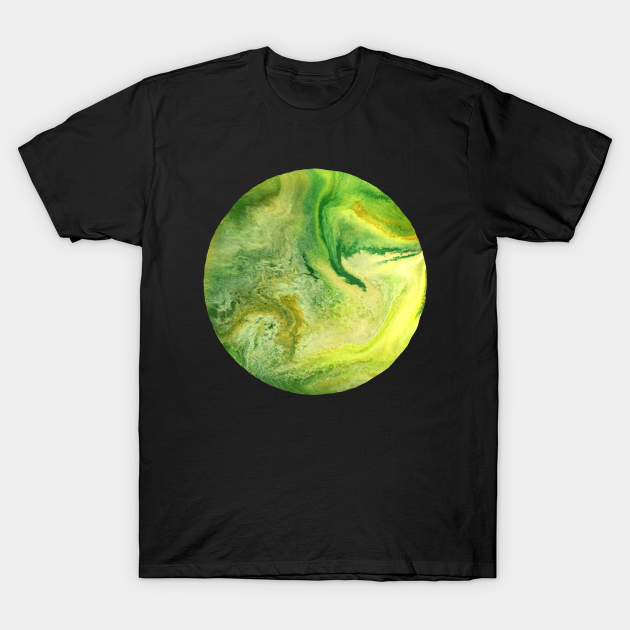 Discover Green Pastures - Green Colors Green World - T-Shirt