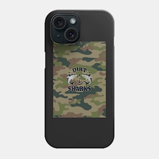 Detectorists Dirt Sharks - Camo Edition by Eye Voodoo Phone Case