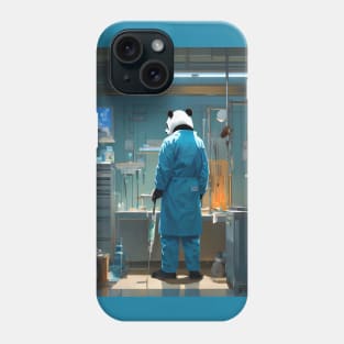 Surgeon panda Phone Case