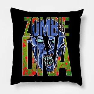 Zombie DNA Blood toxic waste Horror design Pillow