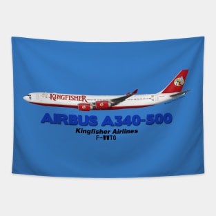 Airbus A340-500 - Kingfisher Airlines Tapestry