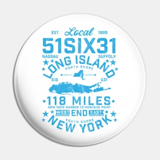 LOCAL 51631 LONG ISLAND NEW YORK 118 MILES Pin