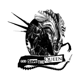 God Save The Queen: Alien T-Shirt