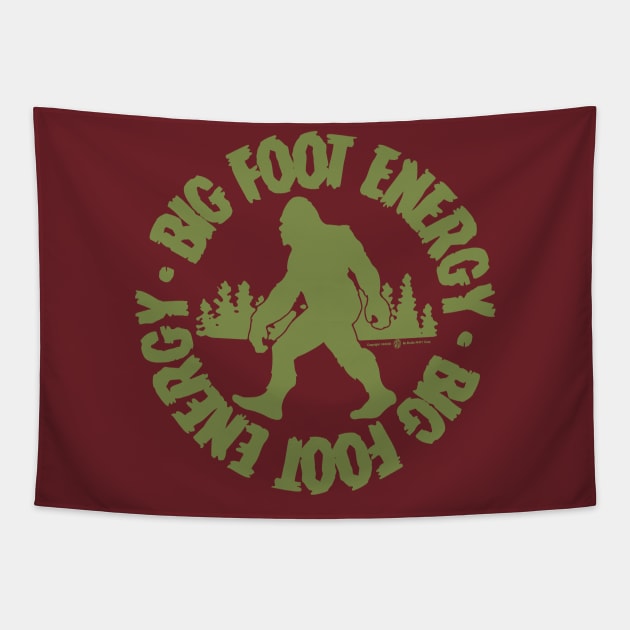 Big Foot Energy  B.F.E. Tapestry by StudioPM71