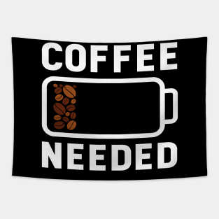 Low Battery Coffee Needed Barista Coffee Lover Gift Tapestry