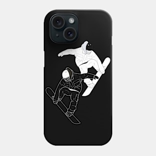 Yin and Yang Boarders Phone Case