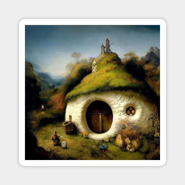 Rembrandt x The Shire Bag End Magnet by Grassroots Green