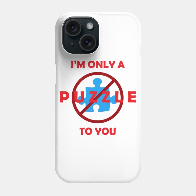 Only a Puzzle to You Phone Case by Firestorm Fox