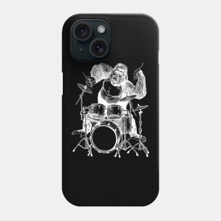 SEEMBO Gorilla Playing Drums Drummer Drumming Musician Band Phone Case