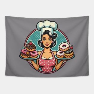 Donut Diva Tapestry