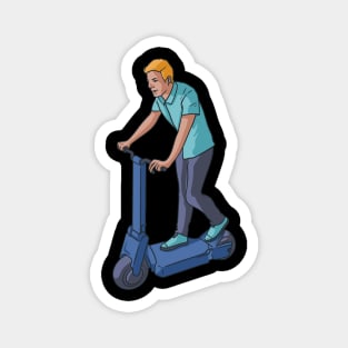 Electric Scooter - Scooter Magnet