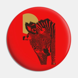 The two zebras confusion Pin