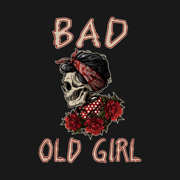 Bad old girl by printedartings