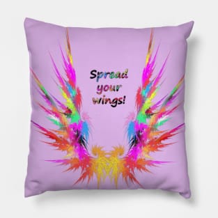 Spread your wings! Pillow