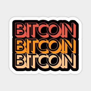 Bitcoin color Magnet