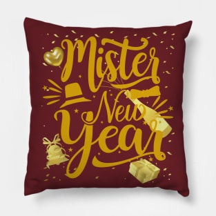 MISTER NEW YEAR Pillow