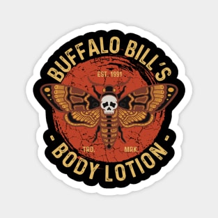 Buffalo Bill's Body Lotion - Vintage Distressed Horror Magnet