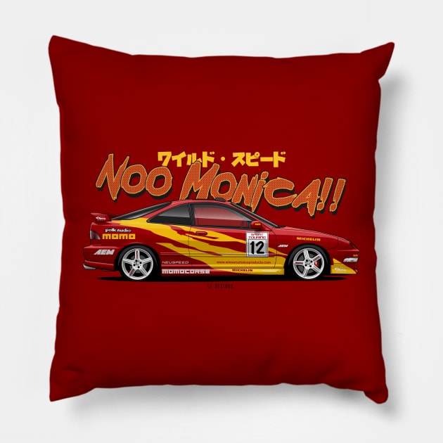 Integra Dc2 - The Fast And Furious Pillow by LpDesigns_