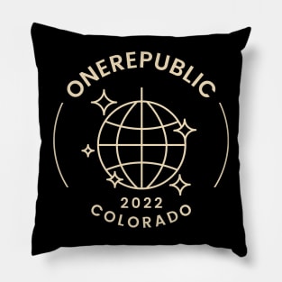 OneRepublic colorado 2022 Pillow