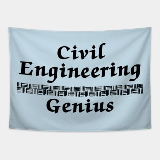 Civil Engineering Genius Tapestry