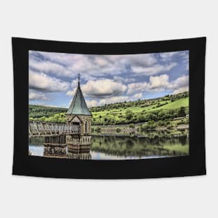 The Tower At Pontsticill Reservoir Tapestry