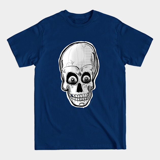 Discover Pop Art Comic book zombie skull - Skull - T-Shirt