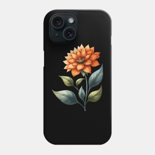 Retro Floral Bloom Phone Case