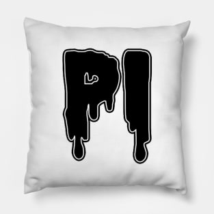 Drippy Pi Pillow