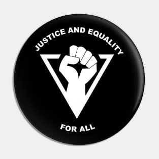 Detroit Become Human: Justice and Equality For All Pin