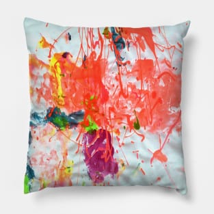 Abstract colorfull painting Pillow