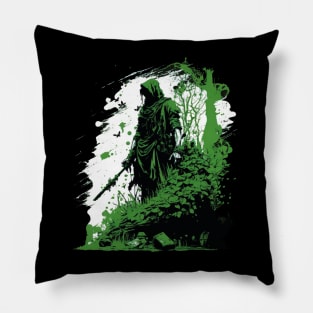 green wizard Pillow