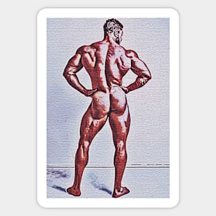 Male Nude Stickers for Sale