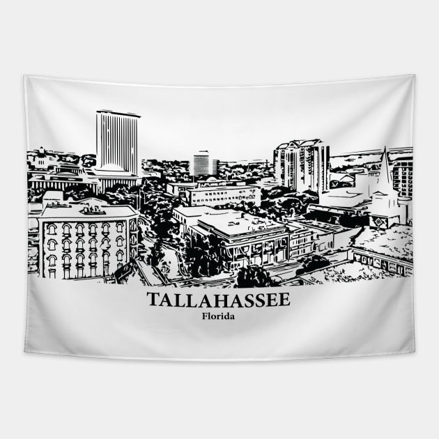 Tallahassee - Florida Tapestry by Lakeric