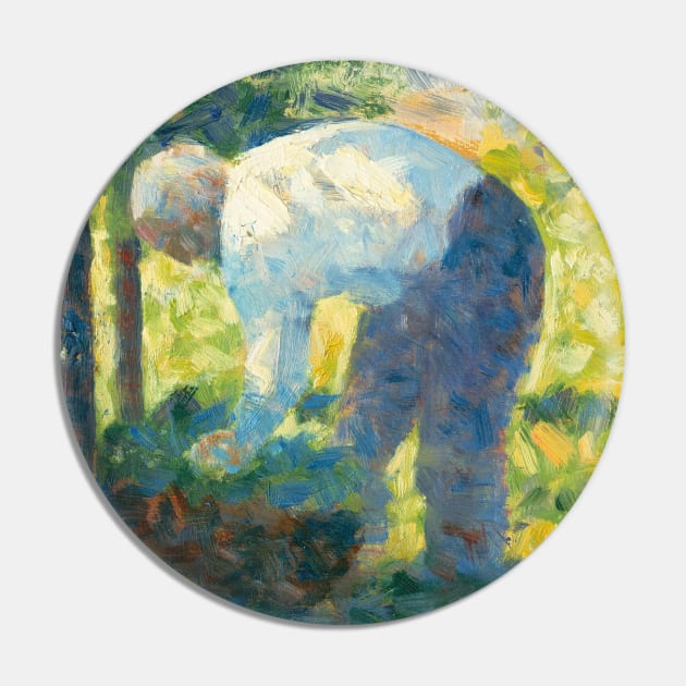 The Gardener by Georges-Pierre Seurat Pin by Classic Art Stall